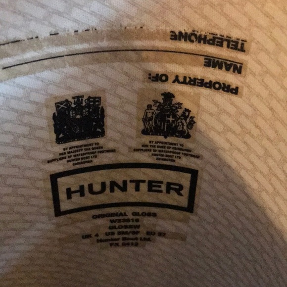 Original Tall Gloss Hunter Rainboots - Picture 6 of 6